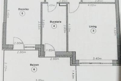 Apartament doua camere,  decomandat,   proximitate Coresi, Tractorul, Brasov - 8