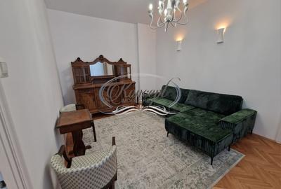 Apartament cu 3 camere semidecomandat, mobilat în Central