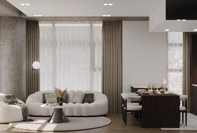 Apartament cu 3 camere semidecomandat, mobilat în Floreasca