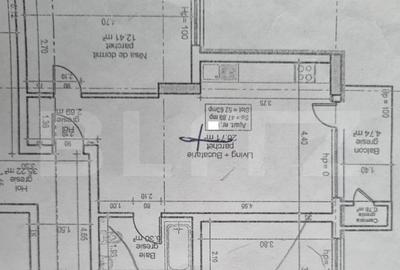 Apartament 2 camere, semifinisat, 53mp, zona Vivo Apartament 2 camere, semifinisat, 53mp, zona Vivo - 1