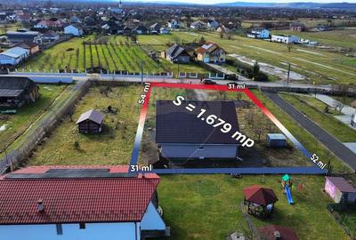 Casă cu 4 camere cu Teren 1679 Mp în Bozânta Mare - 3