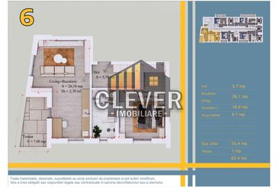 Apartament cu 2 camere semidecomandat în Theodor Pallady - 2