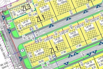 Oportunitate! 550 mp, str Zmeurei, PUZ, Zona rezidentiala 34000 EURO - 3