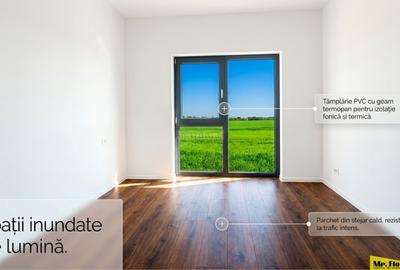 Apartament cu 2 camere decomandat în Moșnița Nouă - 4