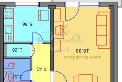 Garsonieră decomandată, mobilată în Veteranilor - 5