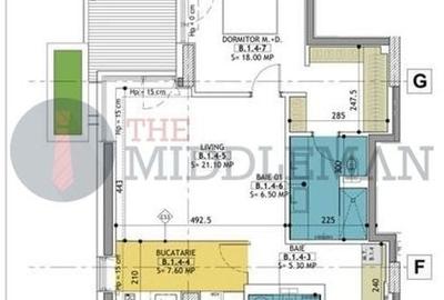 Apartament cu 3 camere One Charles de Gaulle - 18