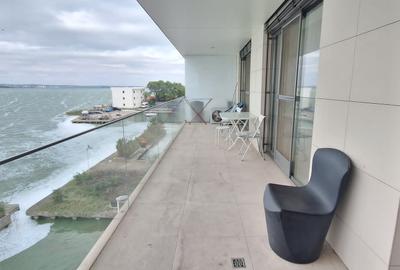 STATIUNEA MAMAIA 3 CAMERE 115 MP. MOBILAT UTILAT TERASA VEDERE FRONTALA LA LAC ! - 3