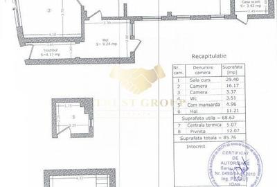 Imobil Eminescu - Radu de la Afumati - P+2 - 10 camere - 26