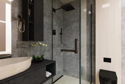 Casă individuală P+E cu living pe două niveluri, curte 360 mp - 13