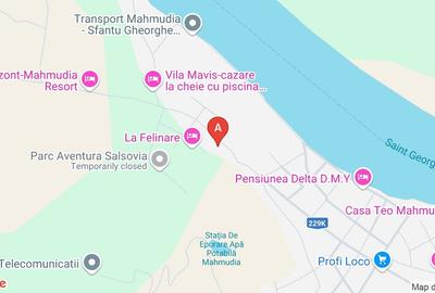 Mahmudia, teren 700 mp, vedere superba la Delta, ideal investitii