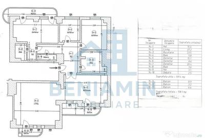 Apartament cu 4 camere decomandat în Nord - 10