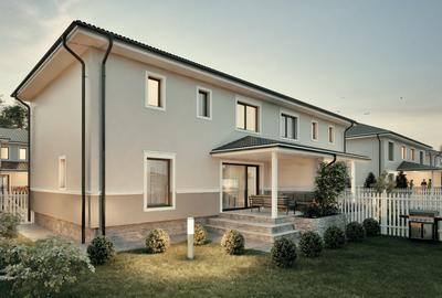 Casă individuală, teren generos și compartimentare eficientă - 0% comision - 2