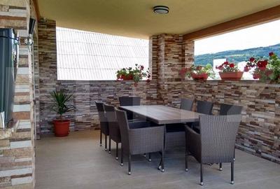 Casa individuala 270mp,2300 mp de teren cu lac de pesti, zona Nasaud - 9