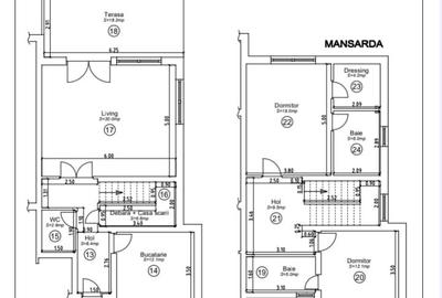 Duplex Mosnita - 116 mp utili cu teren de 443 mp - 3
