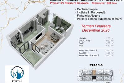 Garsoniera - bloc nou - acces rapid la metrou! Garsoniera - bloc nou - acces rapid la metrou! - 5