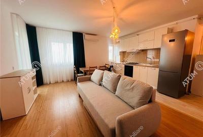 Apartament cu 2 camere semidecomandat, mobilat în Șelimbăr