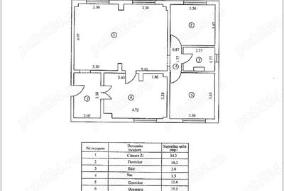 Apartament 4camere progresu parter,renovat complet,recompartimentat 3 camere foarte spatios - 6