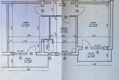 Apartament cu 2 camere decomandat, mobilat în Lotus - 4