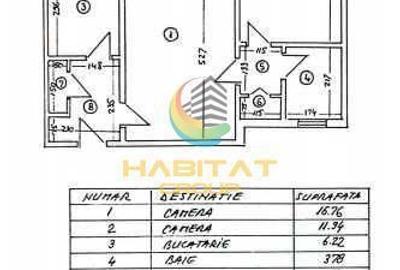 Apartament cu 2 camere în Berceni