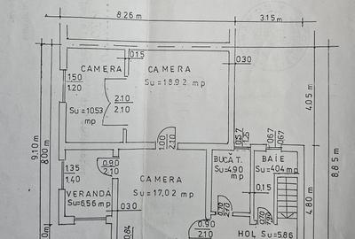Casa P+1E+M, cu 5 camere în Cantacuzino – ideală birouri sau locuință - 53