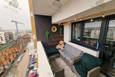 Studio 2 camere de vânzare Popești-Leordeni, Str. Biruinței 81 - 12