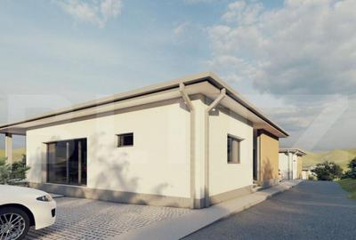 Casa semifinisata pe un nivel, 600mp teren - 8