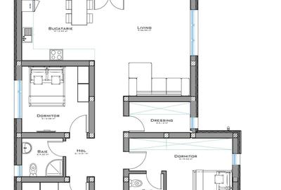 Casă cu 4 camere în Central - 4