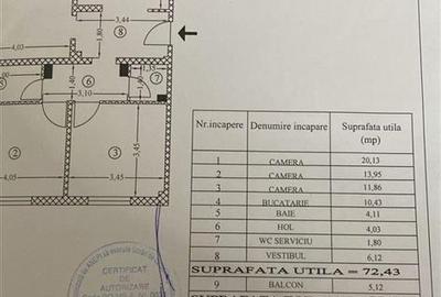 Spațiu comercial, de 72 mp, în 13 Septembrie - 3