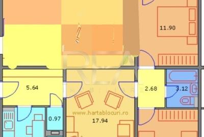 3 Camere | Bloc Reabilitat | Centrala Proprie - Drumul Taberei - 11