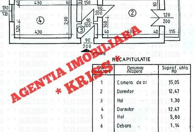 Apartament cu 3 camere decomandat în Exercițiu - 2