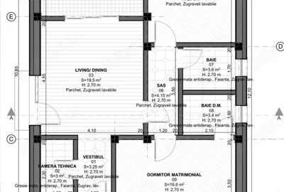Casă cu 3 camere cu Teren 380 Mp în Dascălu