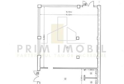 Spațiu comercial, de 114 mp, în Hlincea - 5