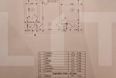 Apartament cu 2 camere, 45 mp, Stefan cel Mare - Obor Apartament cu 2 camere, 45 mp, Stefan cel Mare - Obor - 8
