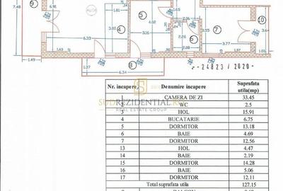 Apartament cu 5 camere decomandat în 13 Septembrie - 12