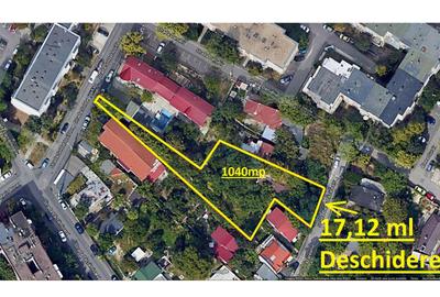 Teren Construcții intravilan de 1040 mp, în Dristor - 1