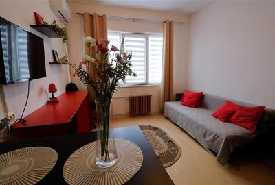 Garsonieră circulară, mobilată în Tractorul