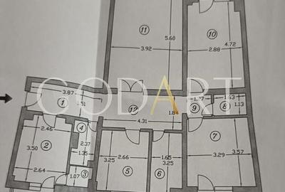 Apartament 4 camere | Bloc 1990 | 3 balcoane | Vedere panoramica - 21