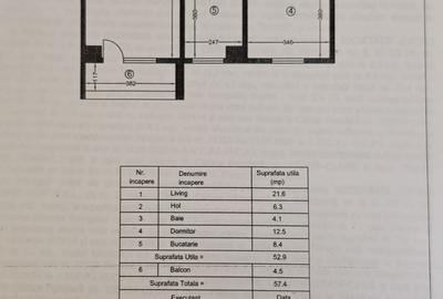 Apartament cu 2 camere decomandat, mobilat în Războieni - 3