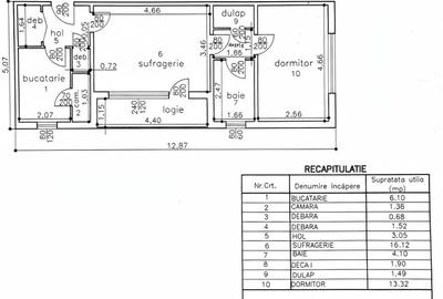 Apartament 2 camere semidecomandat cf 1, in Ploiesti - 13