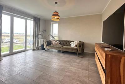 Apartament 2,5 camere chic cu grădină balcon vitrat și mobilier premium - 2