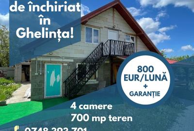 Casă nou construită de închiriat în Ghelința!