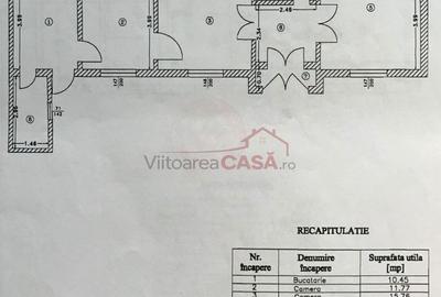 Casă cu 5 camere cu Canalizare în Central