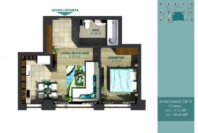 Promotie apartament 2 camere direct de la dezvoltator - 3