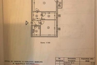 Apartament cu 2 camere decomandat, mobilat în Dorobanți - 7