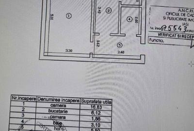 Garsonieră decomandată în Podu Roș