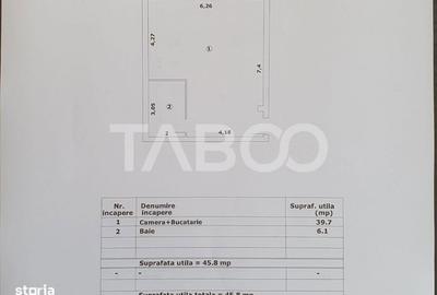 Garsonieră decomandată în Central - 1