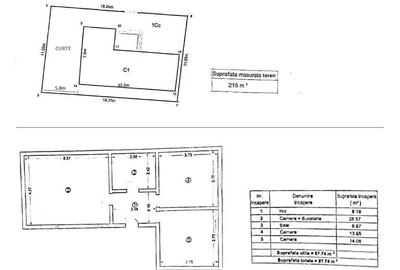 Casă cu 3 camere cu Canalizare în Glina - 13