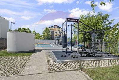 Vila luminoasa 4 camere, 202 mp utili, Corbeanca, ansamblu cu piscina - 21