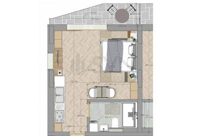 REA1024642 Studio Modern zona Mosilor - 7