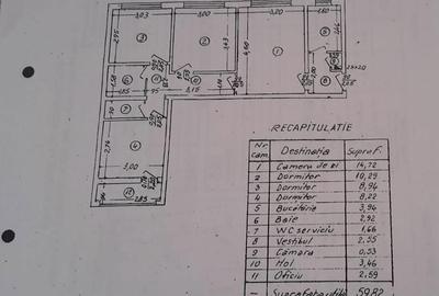 Apartament cu 4 camere semidecomandat în Drumul Taberei - 3